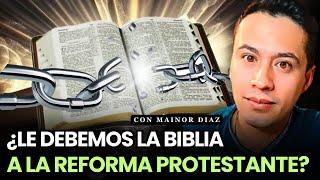 Le DEBEMOS la BIBLIA a la "REFORMA PROTESTANTE" ¿Será verdad?  #catolicos #evangélicos #mitos