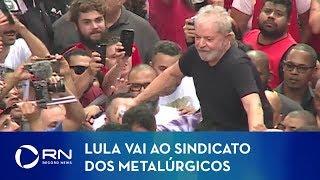 Lula participa de ato em São Bernardo do Campo