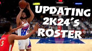 Updating NBA 2K24's Roster To NBA 2K25's Roster