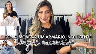 COMO MONTAR UM ARMÁRIO INTELIGENTE, 19 Roupas essenciais no armário inteligente