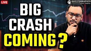 MARKET CRASH COMING ? | Nifty Prediction | Crypto Bitcoin Prediction | Investographer