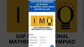 My math olympiad rank #shorts #maths