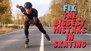 Fixing the biggest technical mistake in Skating - 3 ways to skate faster