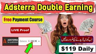 Adsterra Free Earning Course | Adsterra Loading Method | Adsterra Earning Tricks | @earnzonwithahmad