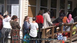 Food pantry breaks ground on parking lot project