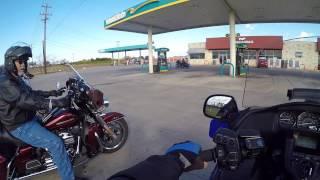 Honda Goldwing Trike - Group Ride first day of 2017