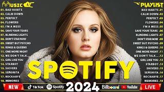 Adele, The Weeknd, Dua Lipa, Maroon 5, Rihanna, Miley Cyrus, Ed Sheeran  Música Pop En Inglés 2024