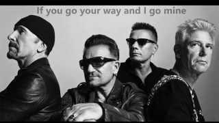 U2 - Every Breaking Wave (Lyrics)