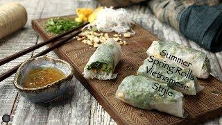 Summer Spring Rolls, Vietnamese Style | Yummefy Recipes