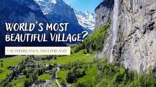 Lauterbrunnen - the world's most beautiful village? (incl. Staubbach & Trümmelbach Falls)