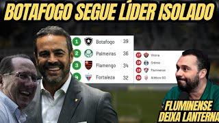 BOTAFOGO SEGUE NA LÍDERANÇA E FORTALEZA ENTRA NO G4 DO BRASILEIRO | FLUMINENSE SAIU DA LANTERNA