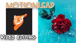 motionleap app/ video editing / simple method/ loop model video / flowing water