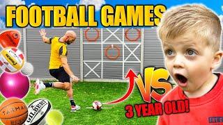 MULTI-BALL CHALLENGES VS MY SON!!