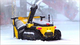 230lb RC Snow Blower on Metal Stud Tracks – Winter Beast YARBO Replaces Hard Labor | RC ADVENTURES