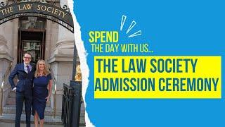 Spend the day with us at the Law Society's Admission Ceremony