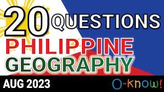 20 Questions to Test Your Knowledge of Philippine Geography (Aug 2023)