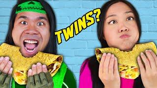 ARE THEY TWINS? Regina vs PZ9 Twin Telepathy, Eating Food, Dance, & Last To Leave House Challenges