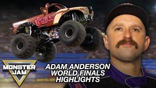 Memorable World Finals Moments From Adam Anderson | Monster Jam