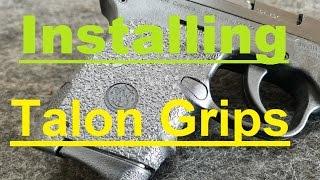 Talon Grip install S&W Bodygaurd