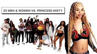 20 MEN & WOMEN VS 1 INFLUENCER: PRINCESS MISTY