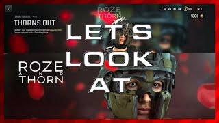 Let's Look At Roze And Thorn DMZ Bundle Modern Warfare 2 Season 3