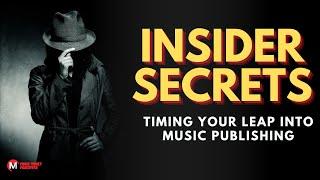 Insider Secrets: Timing Your Leap into Music Publishing