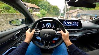 NEW Hyundai i20 N 2022 - POV test DRIVE & REVIEW (204 HP, loud exhaust)