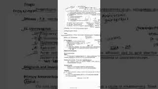 AMENORRHEA//GYNAECOLOGY NOTES