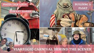 VIAREGGIO CARNIVAL 2024 - BEHIND THE SCENES