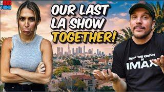 Our last LOS ANGELES show together! Kristian and Roxy say goodbye!
