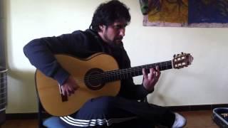 Josele con sus dos nuevas guitarras Pasion Blanca y pasión Negra