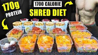 FULL DAY OF EATING 1700 Calories | EXTRA High Protein Diet for Fat Loss | Healthy Meal Prep Recipes