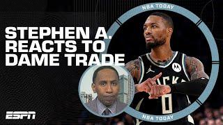 Stephen A. reacts to Damian Lillard's trade to Milwaukee: The Bucks are lethal | NBA Today