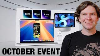 Apple's October Event! (TOO MANY PRODUCTS)