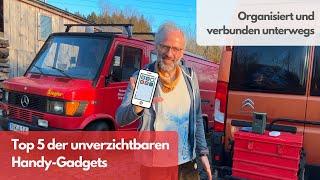 Die besten 5 Handy-Gadgets für unterwegs im Camper - Steigere deinen Komfort auf Reisen