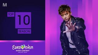 Eurovision 2024 Season • Top 10