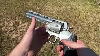 Colt Anaconda POV firing