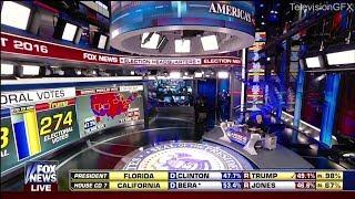 FOX News Studio F Debut (Election Night 2016)