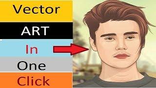 How to create Vector Art in one click || Technical Duet