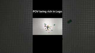 POV being rich in Lego #lego #shorts #legotheme #legocity #money #legomoney