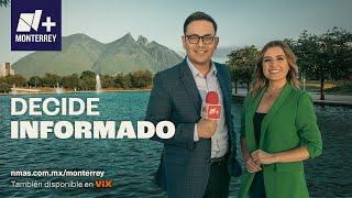 Las Noticias Nmás Monterrey con José Luis García y Zyntia Vanegas Lunes 25 de Junio 2024