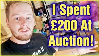I Spent £200 On Items At Auction To Sell On eBay!