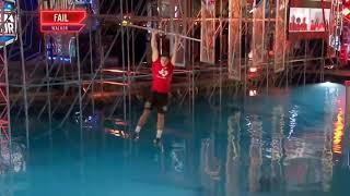 Vance Walker's Shocking Stage 2 Fail - American Ninja Warrior 2021