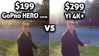 $199 GoPro HERO vs $299 YI 4K+!!