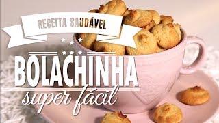 BOLACHINHA SUPER FÁCIL { sem glúten/sem lactose/sem açúcar} | Mamãe Vida Saudável #203