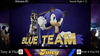 Juicy Game Night | Smash 4 Doubles #21 A