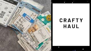 A Fall Crafty Haul & Unboxing (Prickley Pear, HoneyBee Stamps & Stampin' UP!)