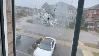 Family sleeping when bullets pierce home in Brampton, Ontario