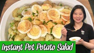 INSTANT POT POTATO SALAD with VINAIGRETTE DRESSING | No Mayo |   a must-make side dish