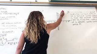 Finding & graphing the inverse of simple quadratic & cubic functions day 2